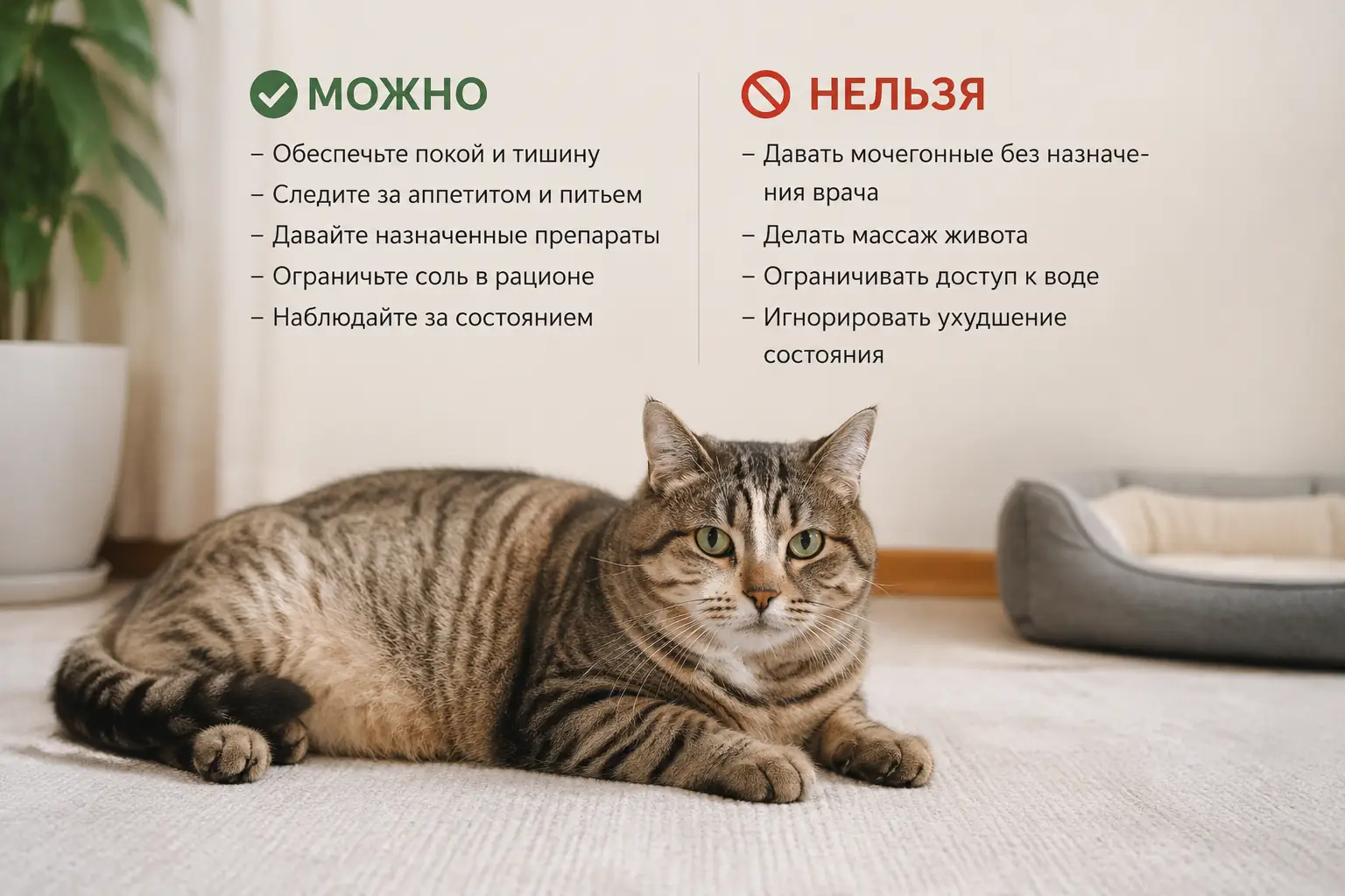 Асцит у кошки: что делать, если в животе скапливается жидкость Что можно и нельзя делать дома