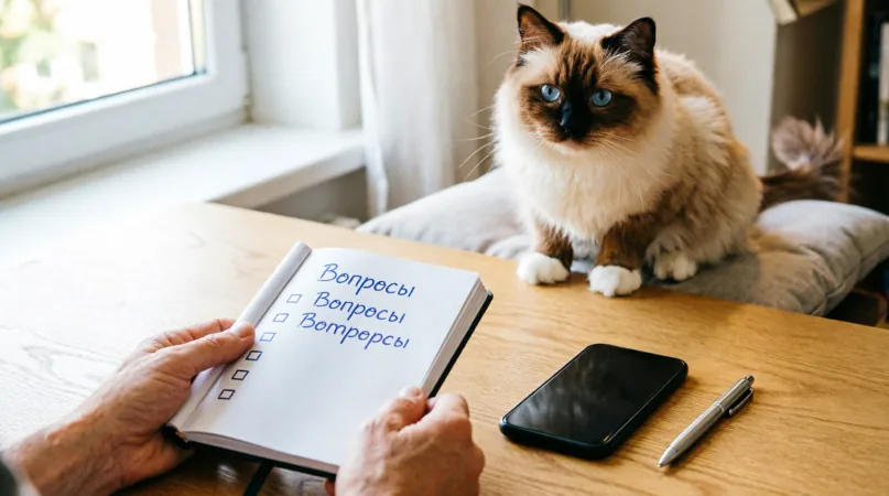 бирманская кошка Частые вопросы от будущих владельцев