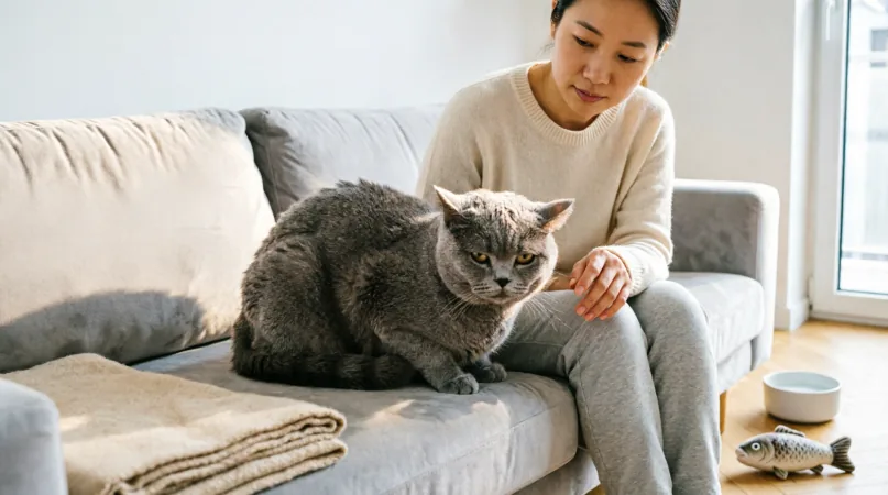 боль у кошки признаки