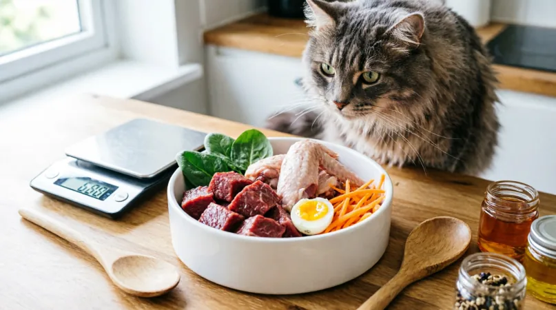 чем кормить норвежская лесная кошка Натуральное питание: конструктор BARF