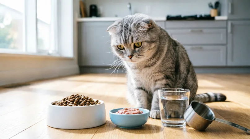 Чем кормить шотландскую вислоухую кошку Возрастные рационы: от котенка до пожилого кота