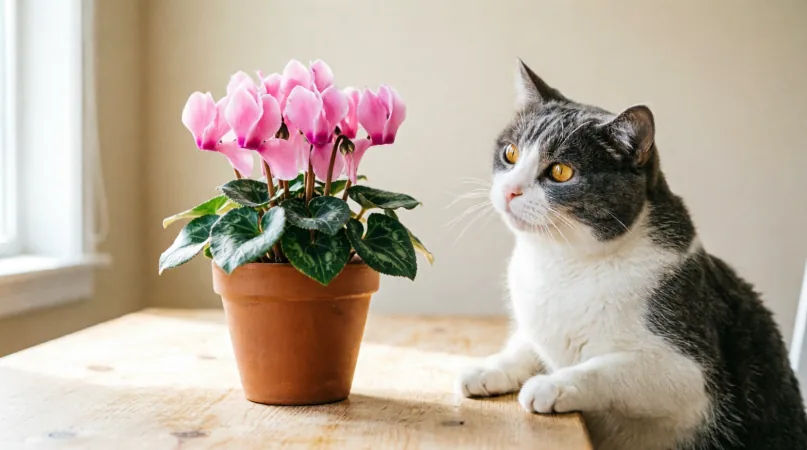 цикламен для кошек
