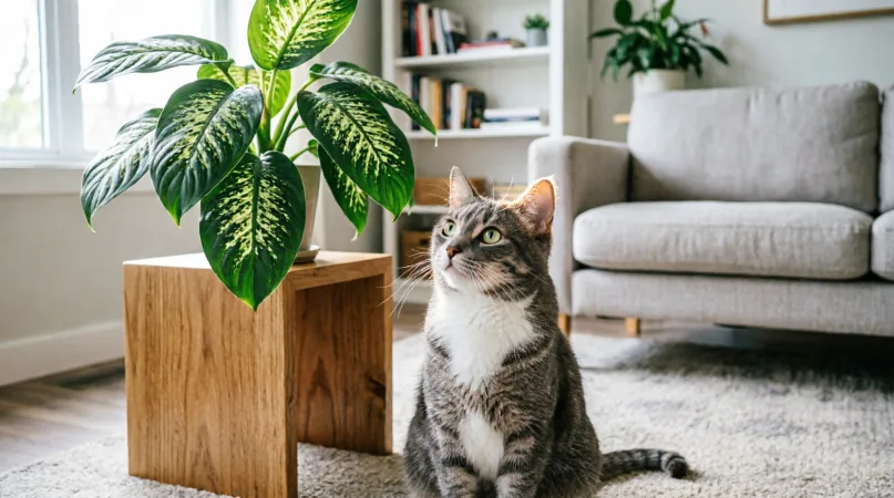 диффенбахия для кошек