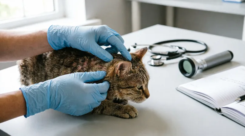 экзема у кошки Классификация экземы у кошек