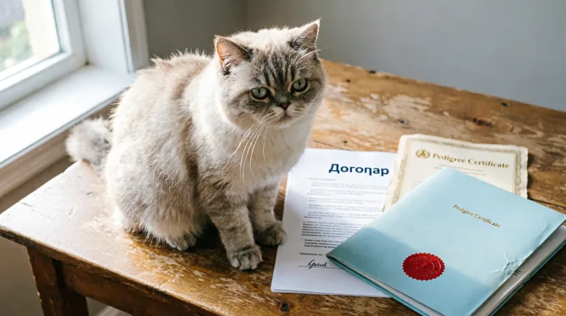 экзотическая кошка Выбор котёнка и юридические аспекты приобретения