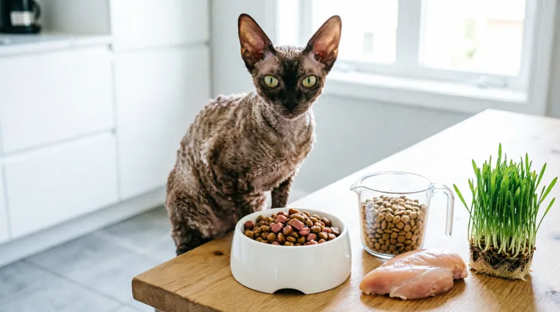 Корниш рекс Питание: рацион для активного метаболизма
