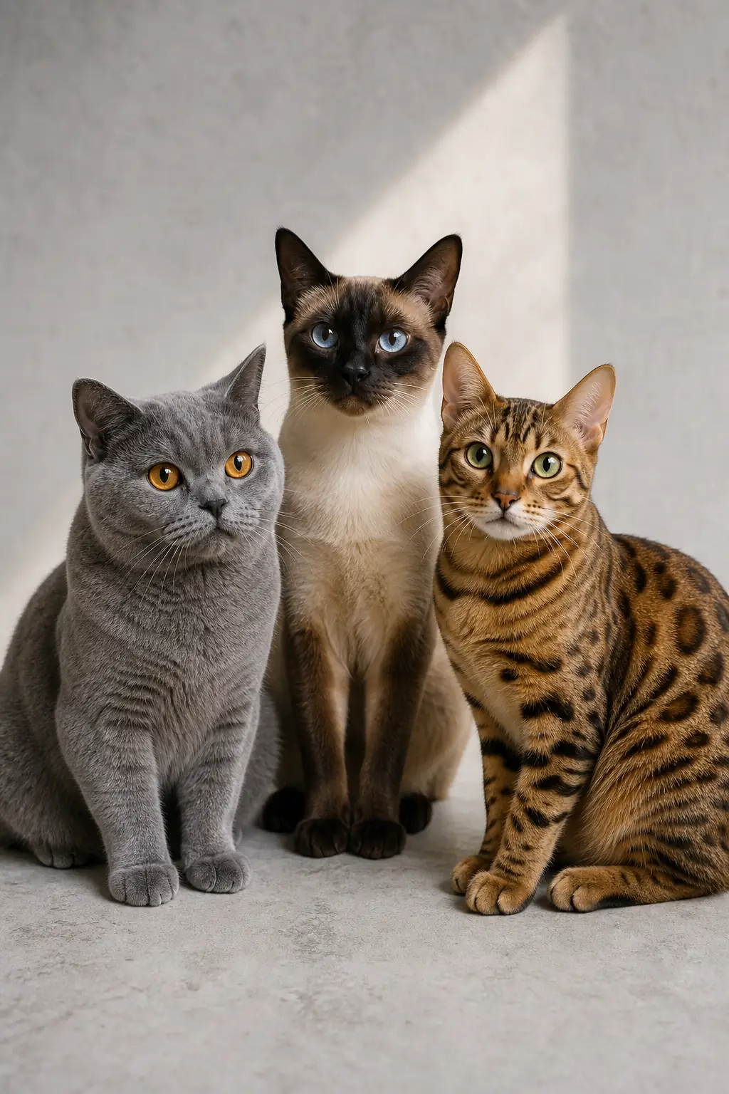 Короткошерстные породы кошек