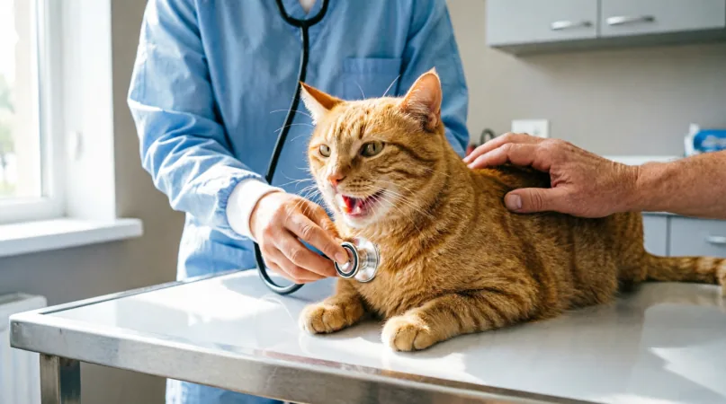 кошка часто дышит Диагностика в клинике: чего ожидать владельцу