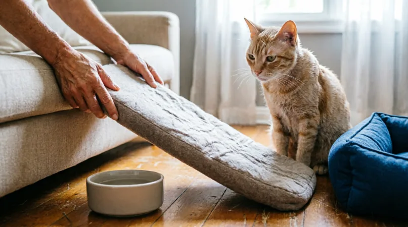 кошка не может прыгать Алгоритм диагностики и модификации среды