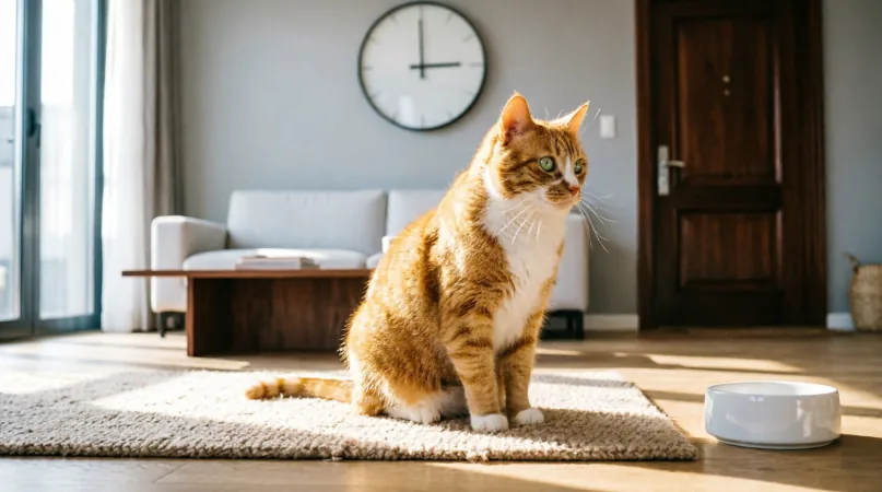 кошка одна дома Сколько времени кошка может оставаться одна