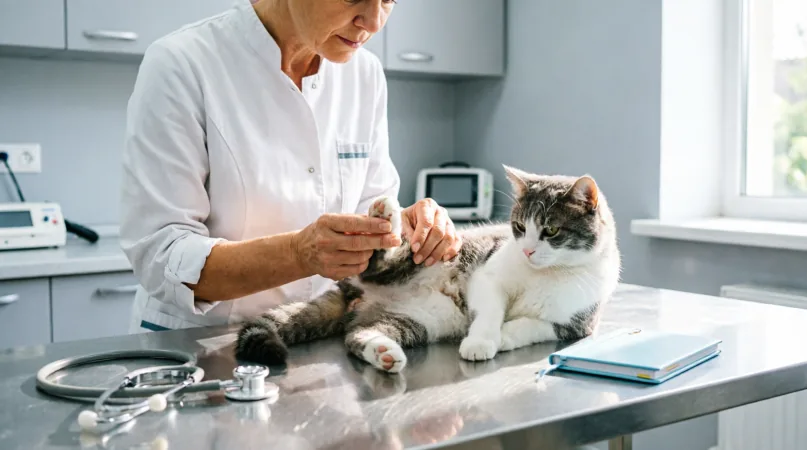 кошка плохо ходит Диагностика в ветеринарной клинике