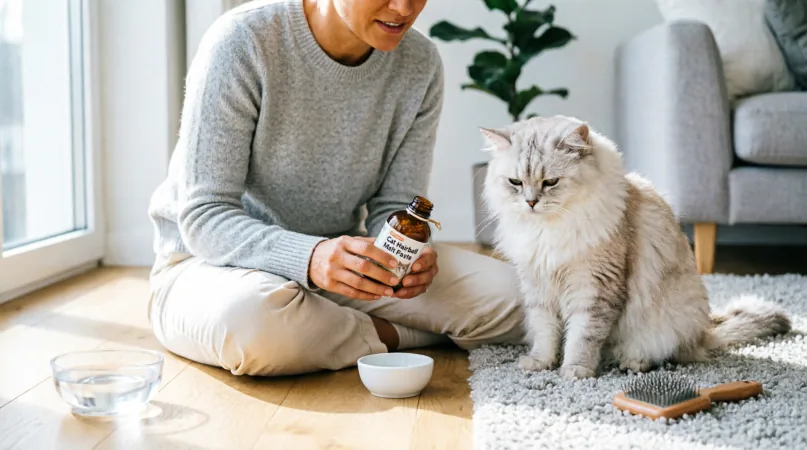 кошка рвет желчью Синдром голодной рвоты и трихобезоары: самые частые сценарии