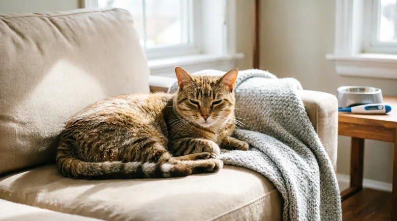 кошка вялая