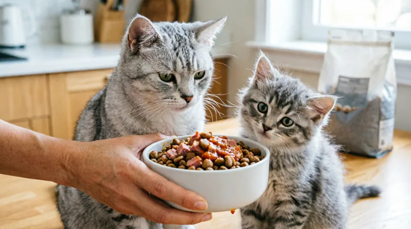 кошке нельзя сухой корм Особые группы: котята, беременные, пожилые