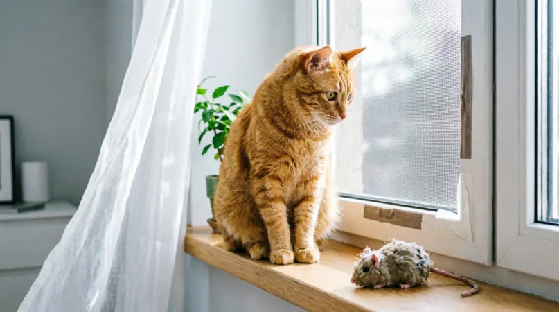 кошки и окна Можно ли использовать сетки на двустороннем скотче или липучках?