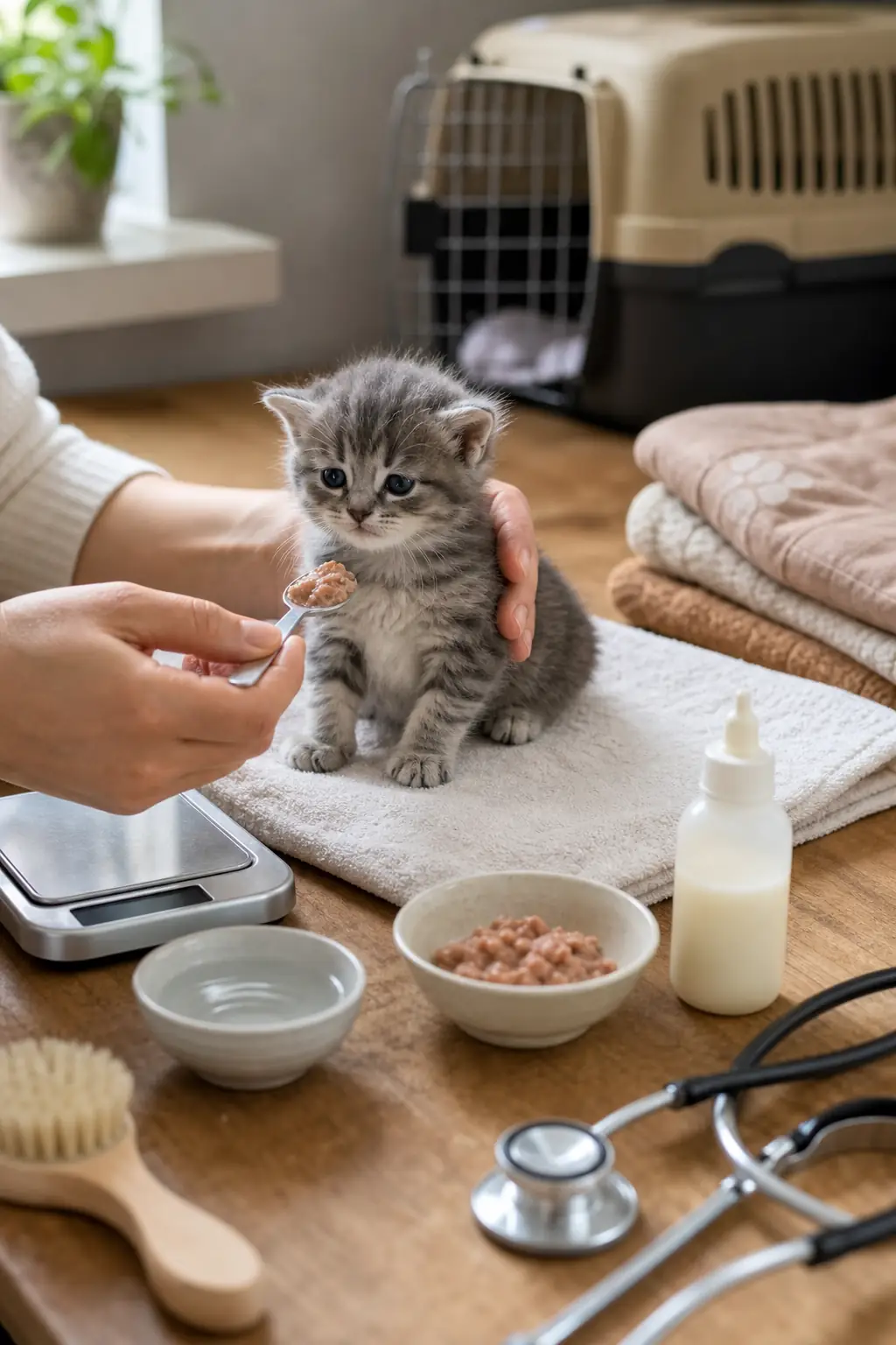 Котенок 1 месяц: как ухаживать, чем кормить и когда обращаться к ветеринару Как ухаживать за месячным котенком дома