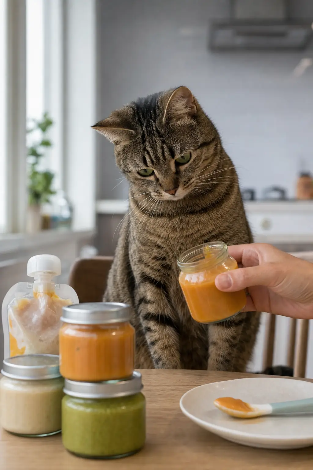 Можно ли кошкам детское питание