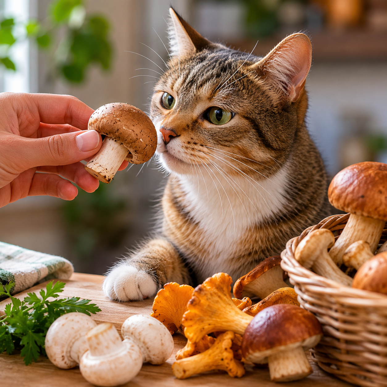 Можно ли кошкам грибы Оглавление