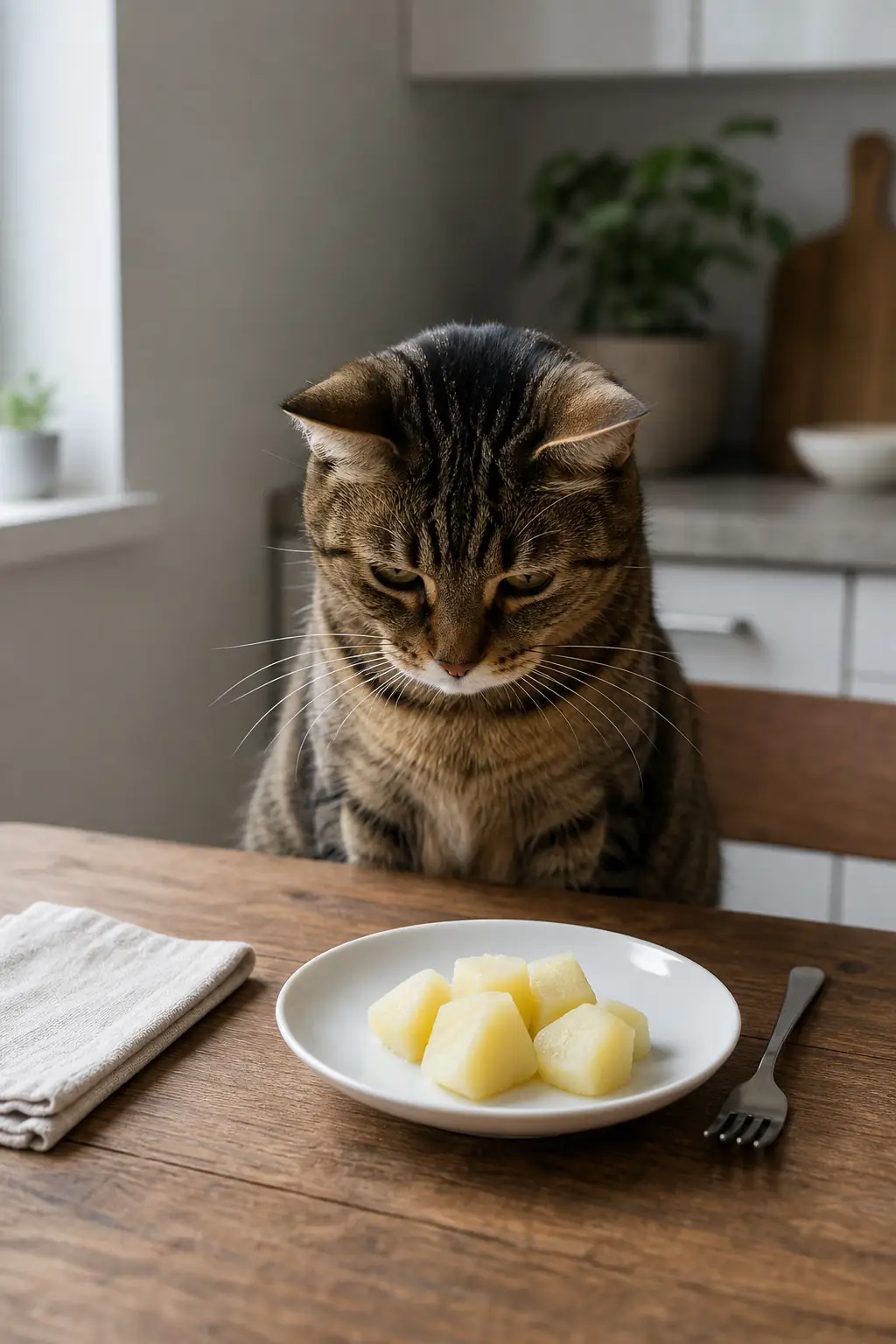 Можно ли кошкам картошку Краткий ответ: можно ли кошке картофель