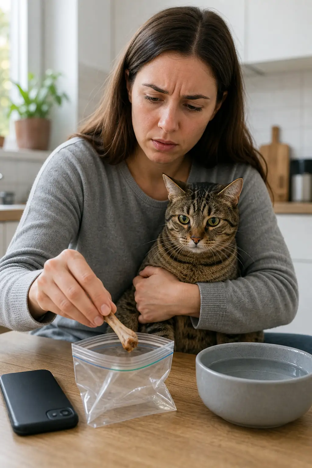 Можно ли кошкам кости Что делать, если кошка съела кость