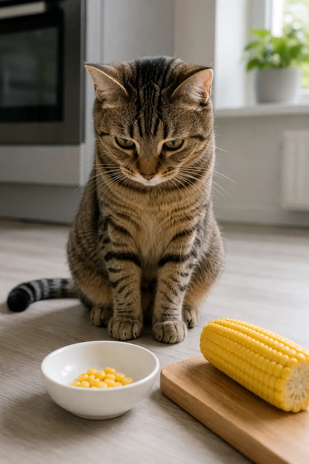 Можно ли кошкам кукурузу