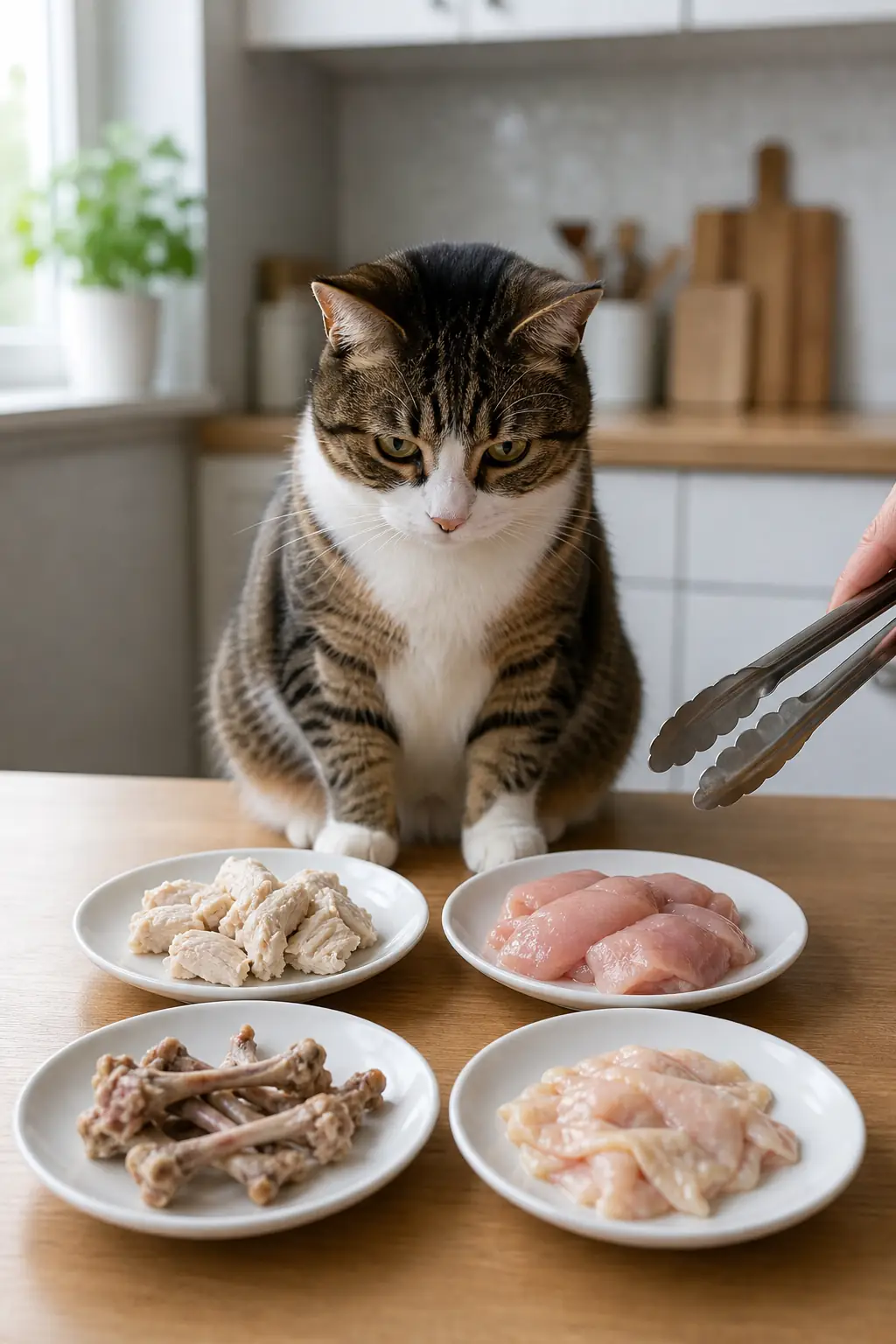 Можно ли кошкам курицу: вареную, сырую, с костями и кожей