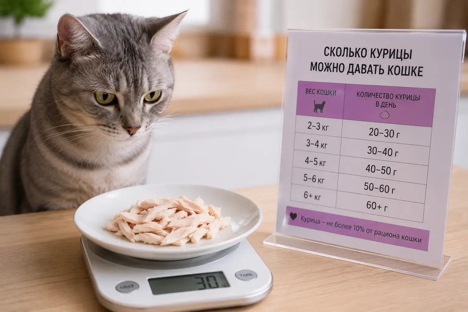 Можно ли кошкам курицу: вареную, сырую, с костями и кожей Сколько курицы можно давать кошке