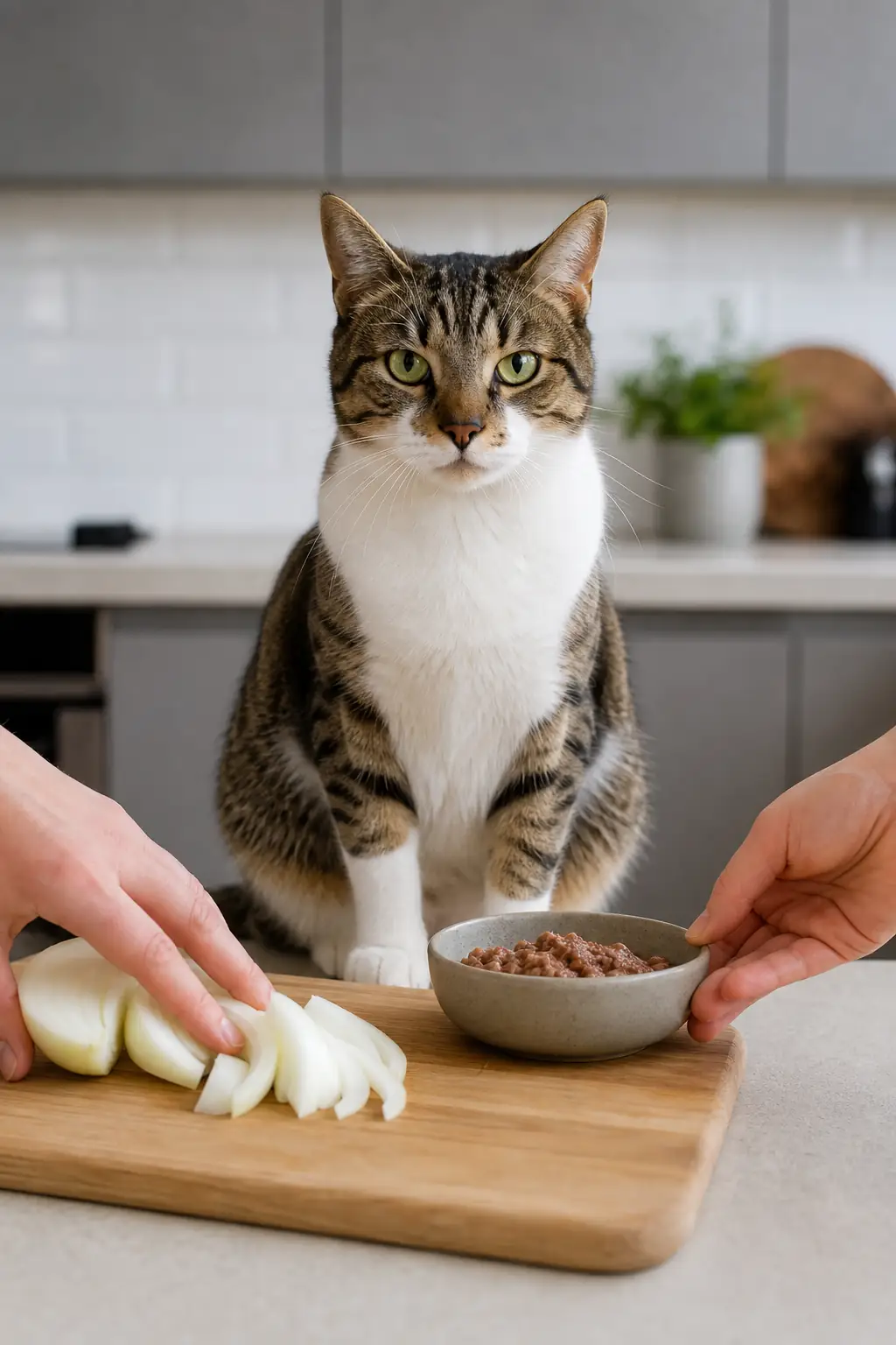 Можно ли кошкам лук