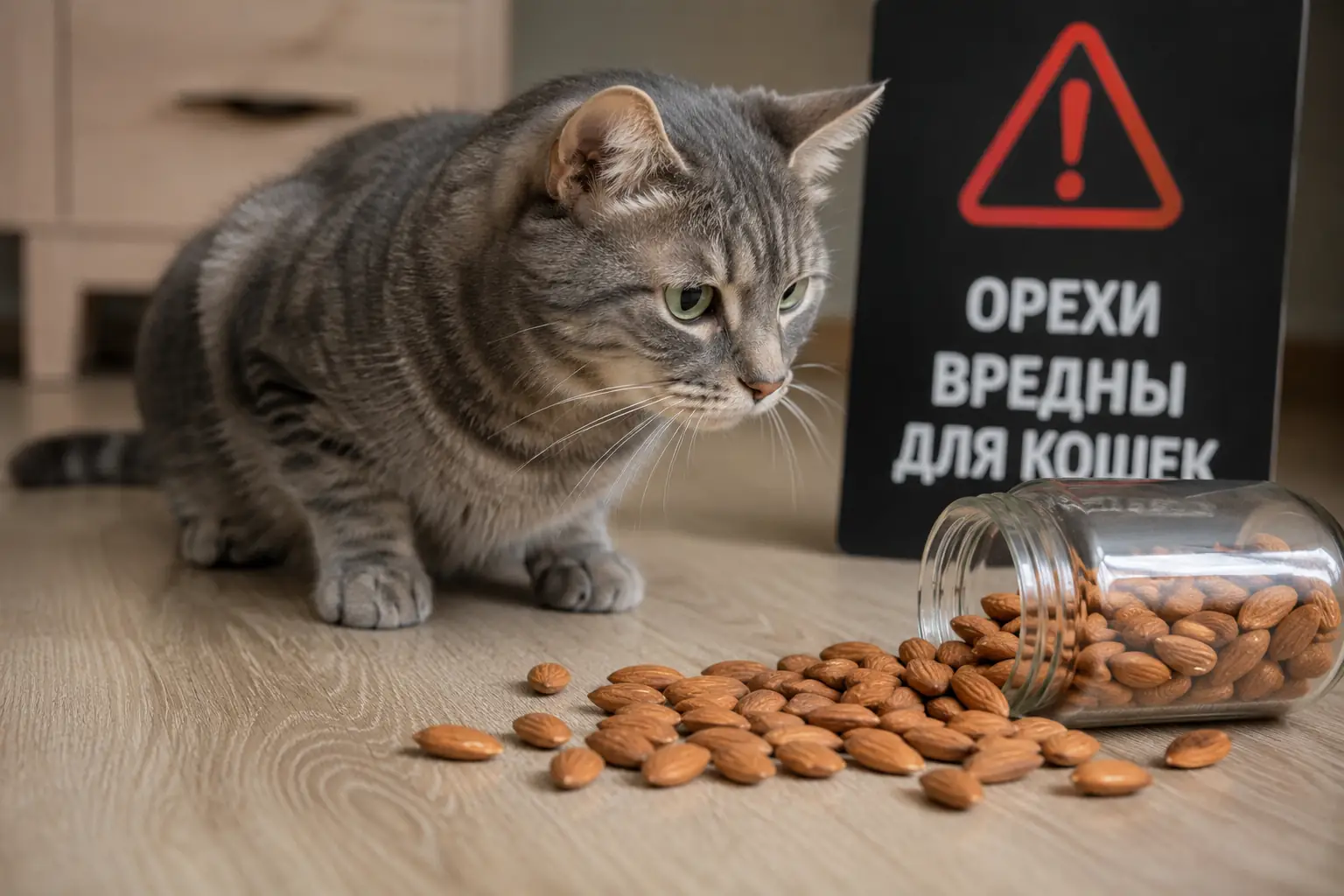 Можно ли кошкам орехи Почему орехи вредны для кошек