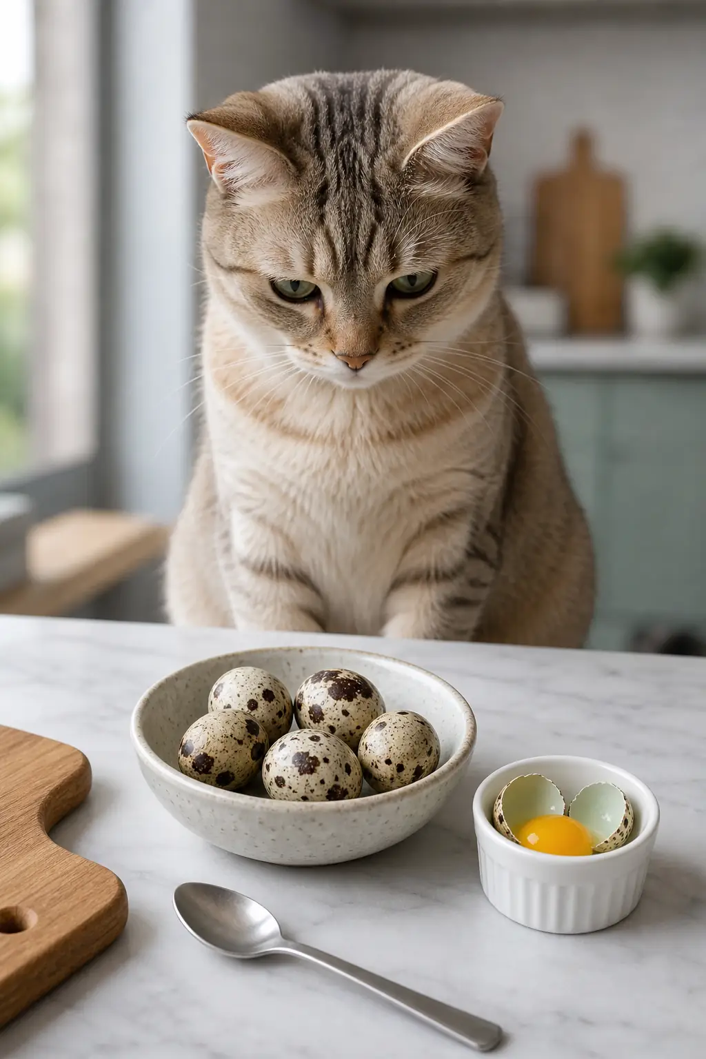 Можно ли кошкам перепелиные яйца