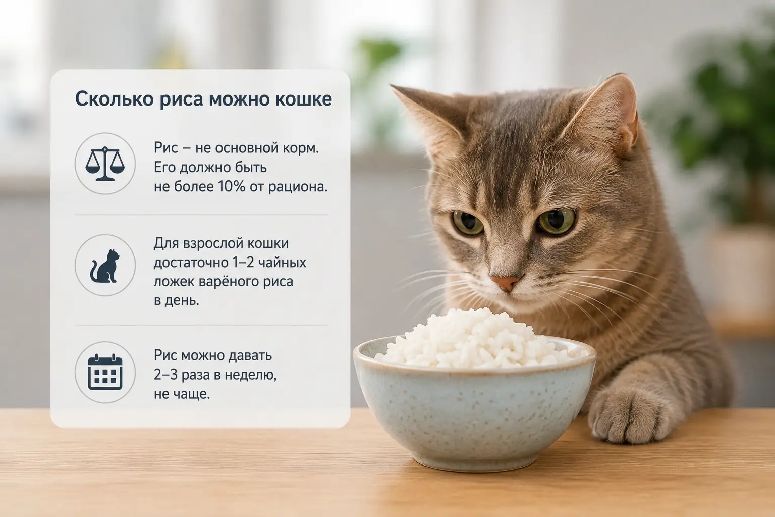 Можно ли кошкам рис Когда рис лучше не давать