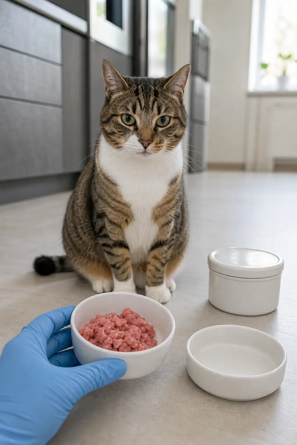 Можно ли кошкам сырой фарш Сырой фарш для кошки: короткий ответ