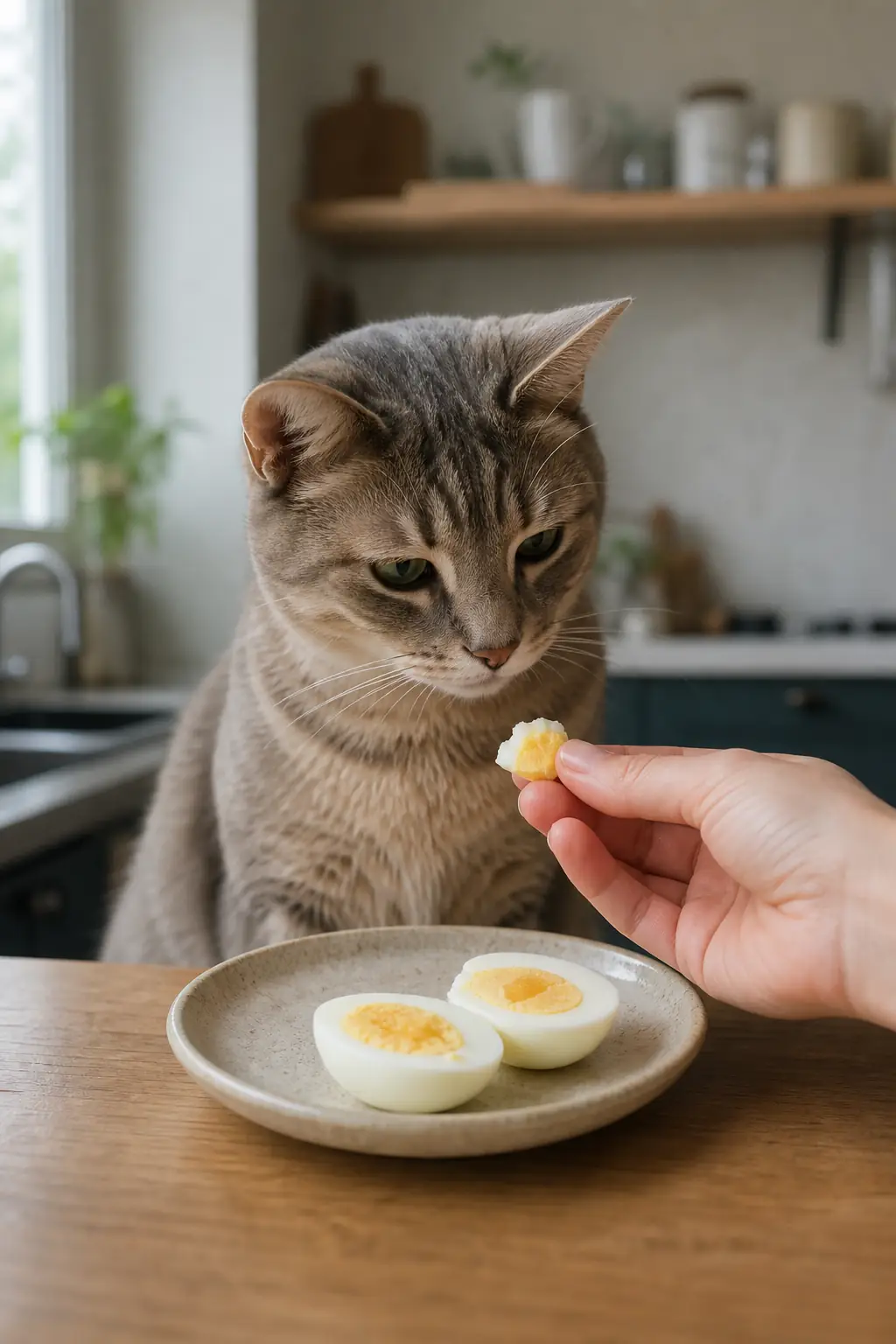 Можно ли кошкам вареное яйцо