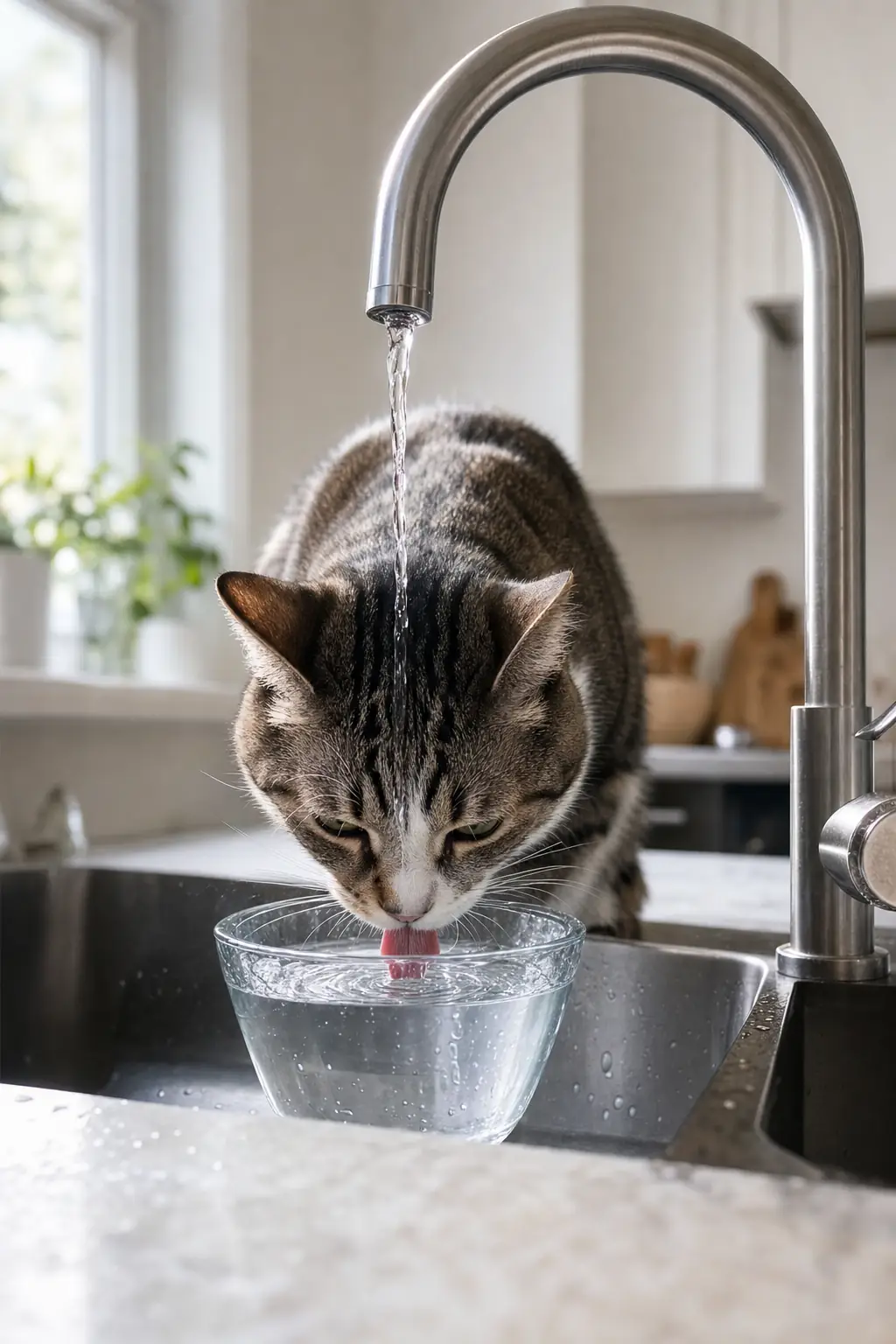 Можно ли кошкам воду из-под крана Можно ли кошке пить воду из-под крана