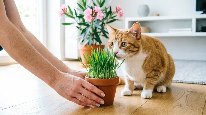 олеандр для кошек Профилактика и безопасные альтернативы