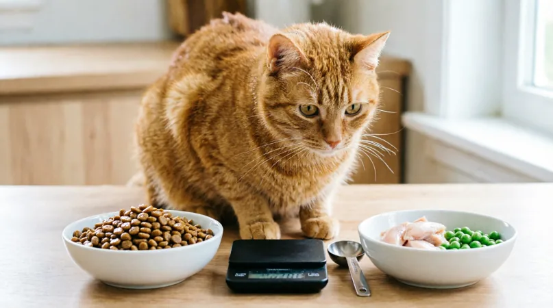 ожирение у кошки Кормовые стратегии: от лечебных линеек до натуральной диеты