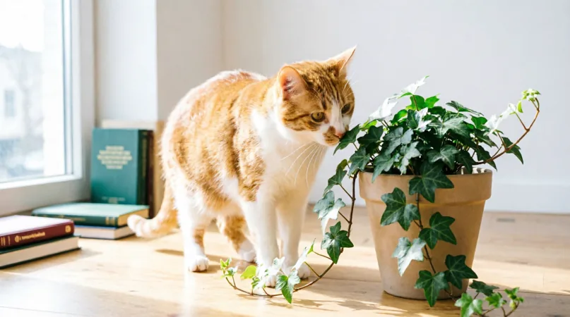плющ для кошек