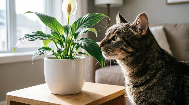 ядовитые растения для кошек